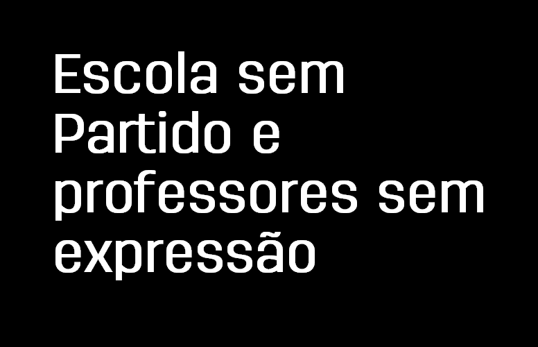 Radar da Participação #7 - Escola sem Partido e professores sem expressão: os debates em torno do PL 274/2017 em tramitação na Câmara Municipal de Belo Horizonte